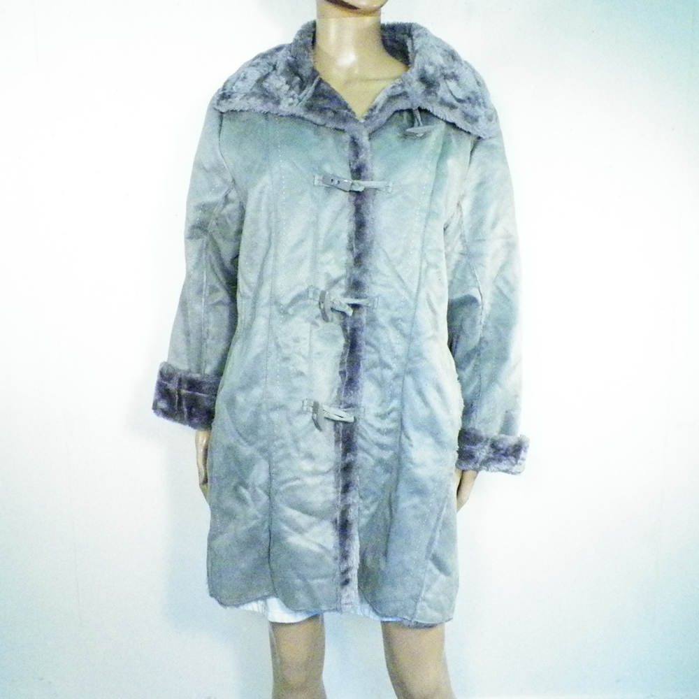 Manteau Femme Gris GABRIELLA VICENZA T 42/44. Bon état -  reconditionné disponible sur Label Emmaüs